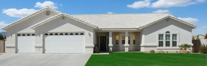 Southwest house plans 41-978 - front exterior, 2,691 sq ft, 3 bed, 2 bath house plans | Monster House Plans