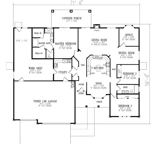 Main Floor Plan: 41-978
