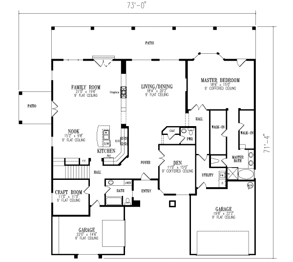 Main Floor Plan: 41-980