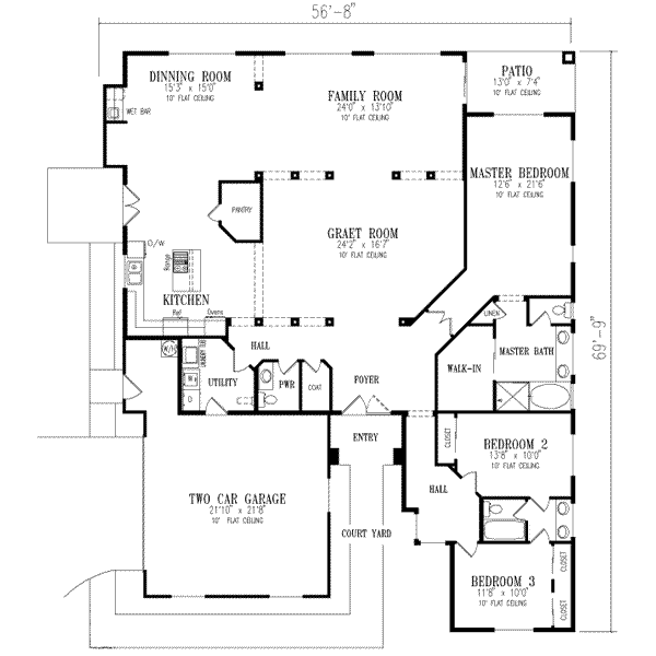 Main Floor Plan: 41-986