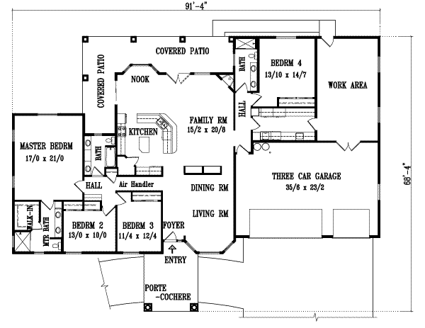 Main Floor Plan: 41-989
