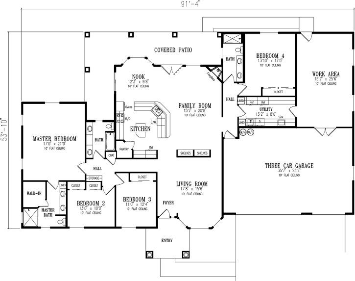 Main Floor Plan: 41-994