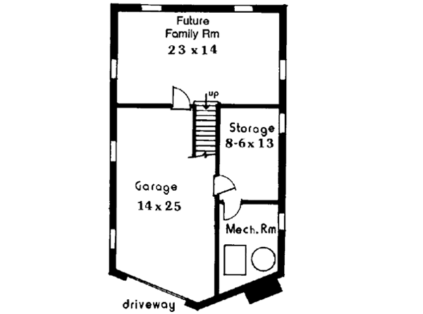 Lower Floor Plan: 43-104