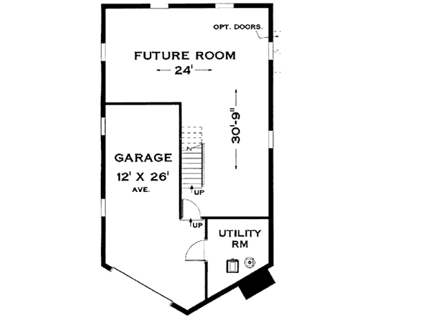 Lower Floor Plan: 43-111