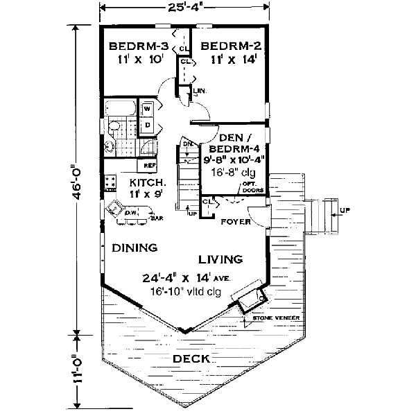 Main Floor Plan: 43-111
