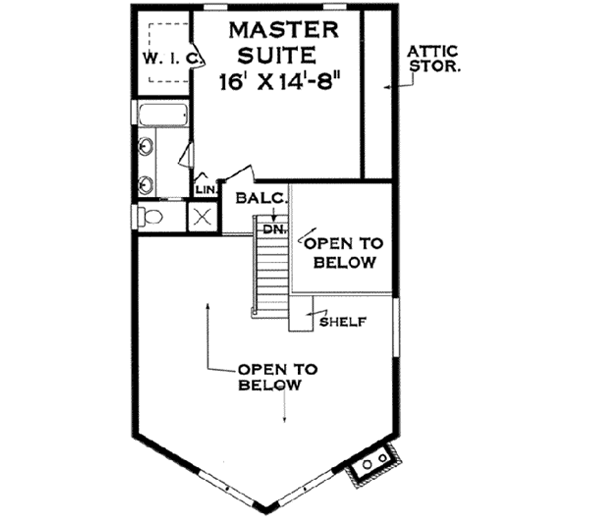 Upper/Second Floor Plan:43-113