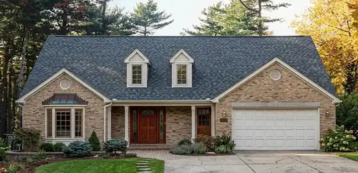 Traditional house plans 43-126 - front exterior, 1,580 sq ft, 3 bed, 2 bath house plans | Monster House Plans