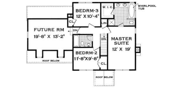 Upper/Second Floor Plan:43-132