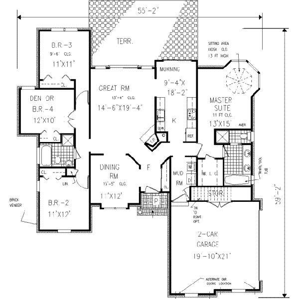 Main Floor Plan: 43-137