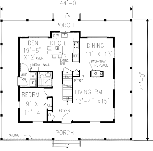 Main Floor Plan: 43-139