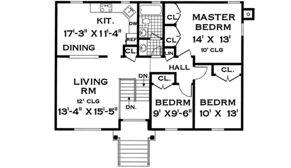 Main Floor Plan: 43-142
