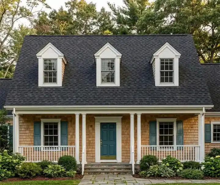 Country house plans 43-147 - front exterior, 1,846 sq ft, 4 bed, 2 bath house plans | Monster House Plans