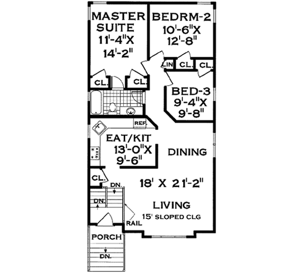 Main Floor Plan: 43-150
