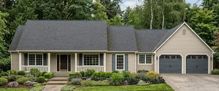 Traditional house plans 43-154 - front exterior, 1,971 sq ft, 3 bed, 2 bath house plans | Monster House Plans