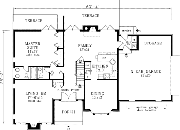 Main Floor Plan: 43-169