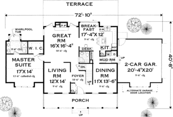 Main Floor Plan: 43-183