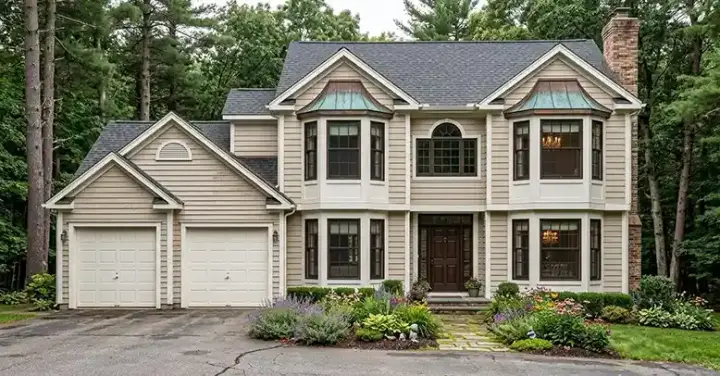 Traditional house plans 43-187 - front exterior, 2,334 sq ft, 4 bed, 3 bath house plans | Monster House Plans
