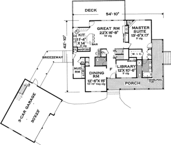 Main Floor Plan: 43-216