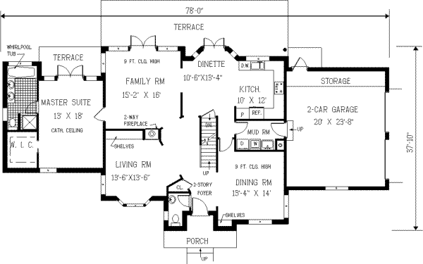 Main Floor Plan: 43-217