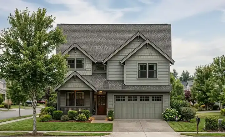 Craftsman house plans 44-474 - front exterior, 2,044 sq ft, 4 bed, 2 bath house plans | Monster House Plans