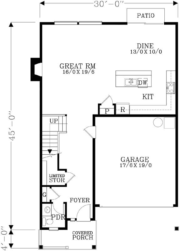 Main Floor Plan: 44-479