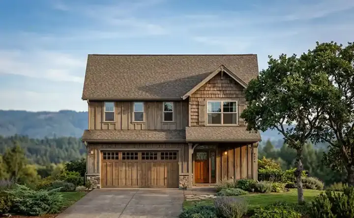 Craftsman house plans 44-483 - front exterior, 2,648 sq ft, 4 bed, 2 bath house plans | Monster House Plans