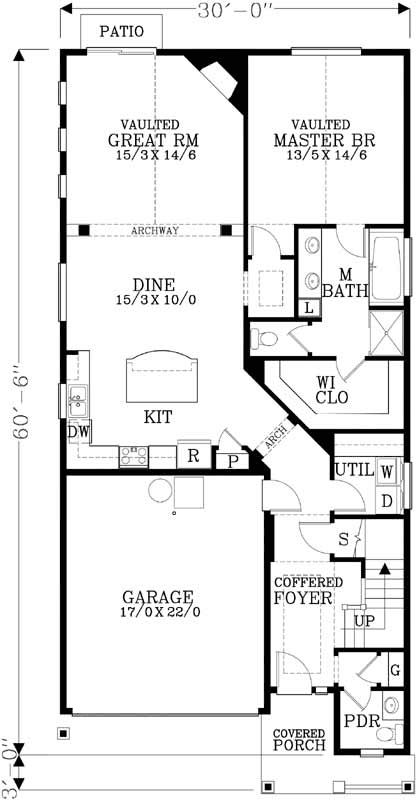 Main Floor Plan: 44-487