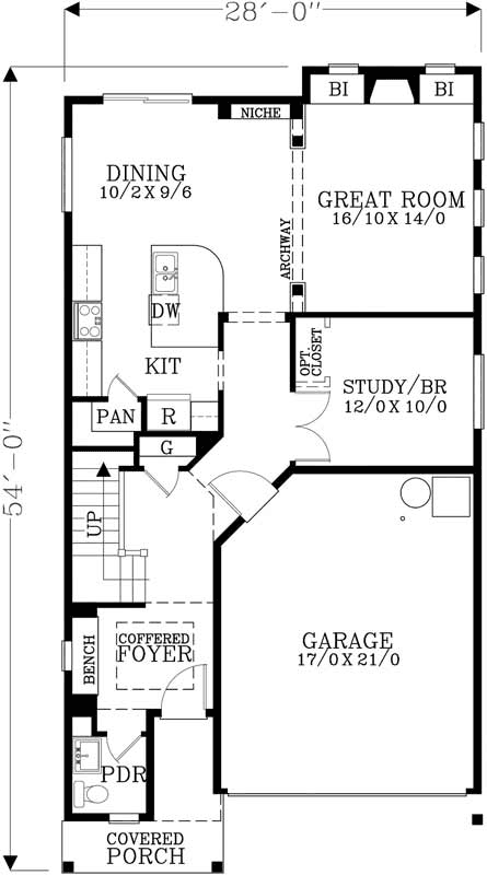 Main Floor Plan: 44-488