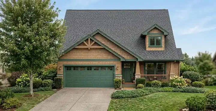Craftsman house plans 44-489 - front exterior, 2,567 sq ft, 3 bed, 2 bath house plans | Monster House Plans
