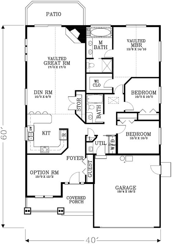 Main Floor Plan: 44-495