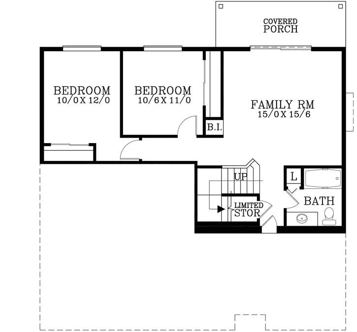 Lower Floor Plan: 44-507