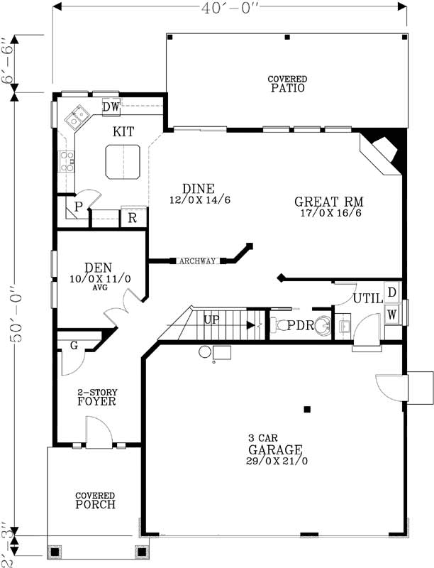 Main Floor Plan: 44-521