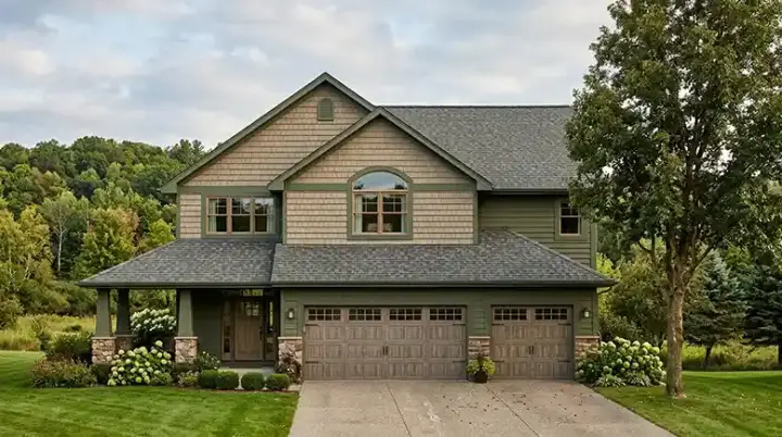 Craftsman house plans 44-524 - front exterior, 2,146 sq ft, 4 bed, 2 bath house plans | Monster House Plans