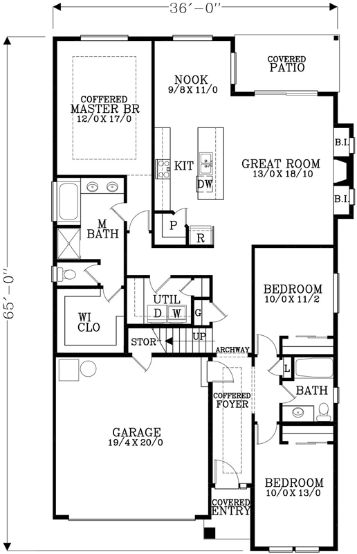 Main Floor Plan: 44-527