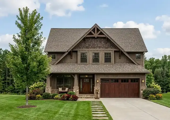 Craftsman house plans 44-539 - front exterior, 2,377 sq ft, 3 bed, 2 bath house plans | Monster House Plans