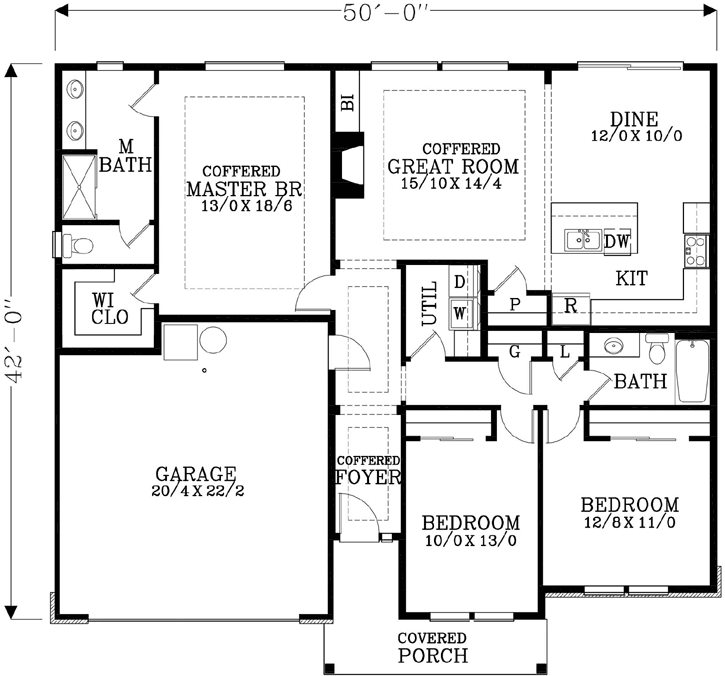 Main Floor Plan: 44-553