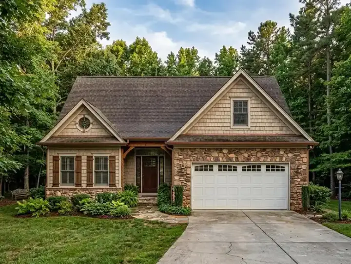 Traditional house plans 45-105 - front exterior, 1,892 sq ft, 3 bed, 2 bath house plans | Monster House Plans