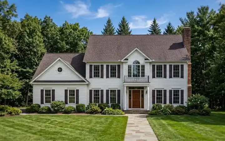 Traditional house plans 45-122 - front exterior, 2,766 sq ft, 3 bed, 2 bath house plans | Monster House Plans
