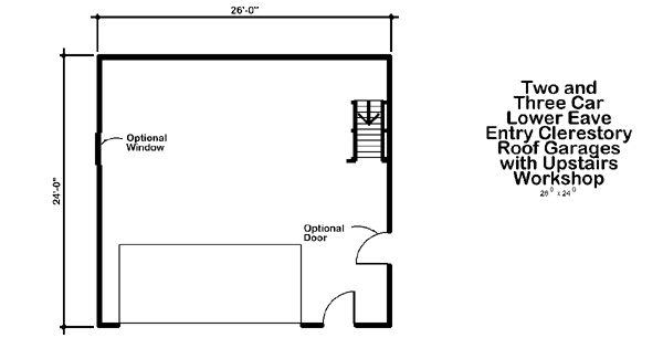 Main Floor Plan: 46-105