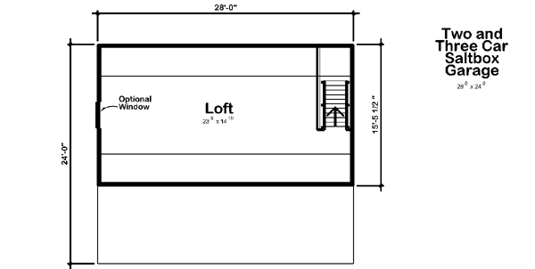 Upper/Second Floor Plan: 46-106
