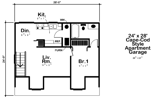Upper/Second Floor Plan: 46-113