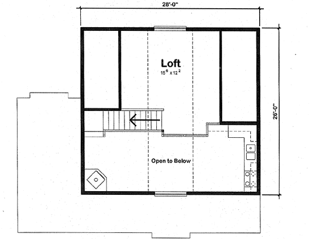 Upper/Second Floor Plan: 46-117