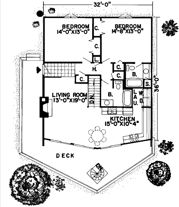 Main Floor Plan: 46-122