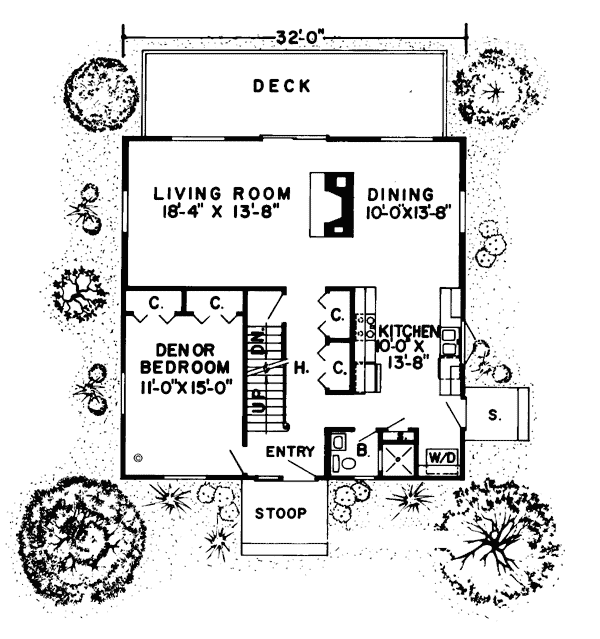 Main Floor Plan: 46-130