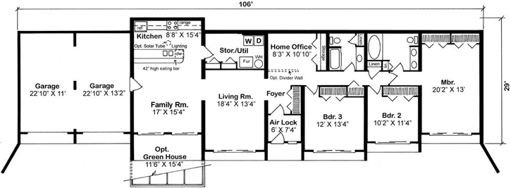 Main Floor Plan: 46-132