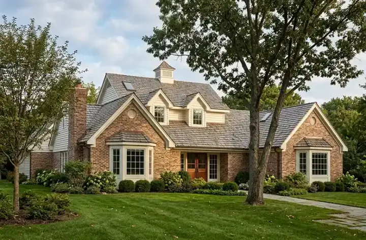 Traditional house plans 46-138 - front exterior, 2,617 sq ft, 3 bed, 3 bath house plans | Monster House Plans