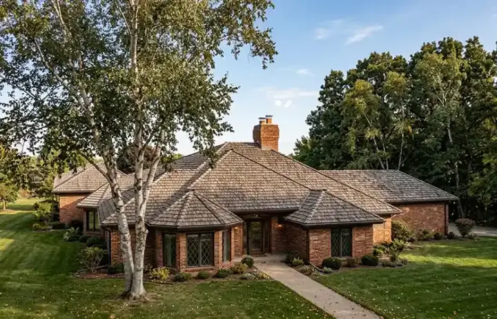 European house plans 46-140 - front exterior, 2,466 sq ft, 3 bed, 2 bath house plans | Monster House Plans