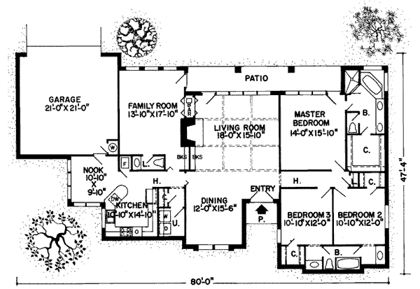 Main Floor Plan: 46-141