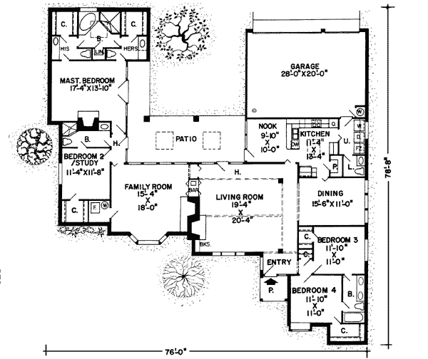 Main Floor Plan: 46-142