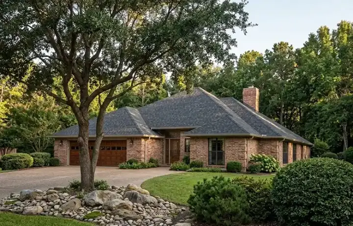 Traditional house plans 46-143 - front exterior, 1,643 sq ft, 3 bed, 2 bath house plans | Monster House Plans